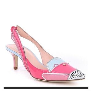 Kate Spade New York Pink Cadillac Paulina RARE Kitten Heels